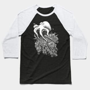Deep Cloud Baseball T-Shirt